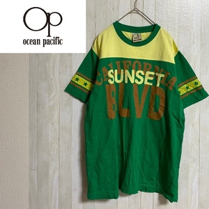 Ocean Pacific★オーシャンパシフィック★レディース 半袖 コットン ロゴ Tシャツ★サイズL　5-46　