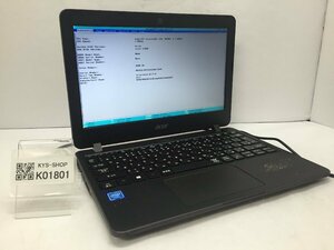 ジャンク/ Acer TravelMate B117-M Intel Celeron N3060 メモリ4.1GB ストレージ無し 【K01801】