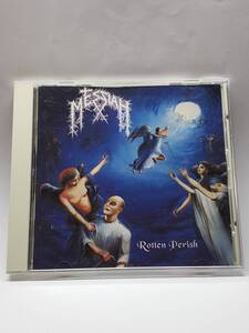 MESSIAH／ROTTEN PERISH／輸入旧規格盤CD（ドイツ盤）／NOISE INTERNATIONAL N 0195-2／1992年発表／4thアルバム／入手困難盤