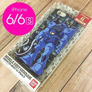 外箱スリキズ/本体問題なし ガンダム ジオン グフ ランバラル iPhone6s / iPhone6 兼用サイズ スマホケース GD27C 4536219829454 ガンプラ