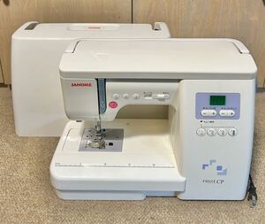  当時物 中古ジャノメ コンピューターミシン本体 JANOME MODEL843 エクール CP4850、ジャンク扱い品