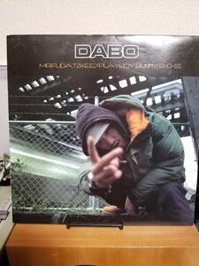 【中古LP】12インチ DABO / MR.FUDATZKEE PLAYBOY BUNNY　　国内盤