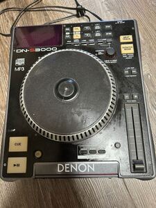  DENON DN-S3000 CDJ デノン DJデジタル ターンテーブル ブラック K112 