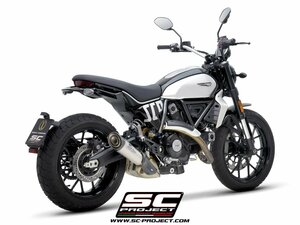 【国内在庫】SC-PROJECT SCプロジェクト S1サイレンサー公道走行可 EURO5 DUCATI ドゥカティ スクランブラーSCRAMBLER 800 