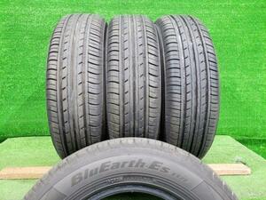 ヨコハマ YOKOHAMA 夏タイヤ 4本セット BLUEARTH-ES ES32 155/70R12 2024年 8分山 ES31