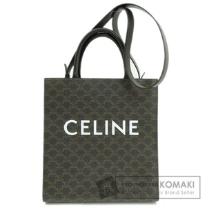 CELINE セリーヌ トリオンフ 2WAY トートバッグ PVC レディース 中古