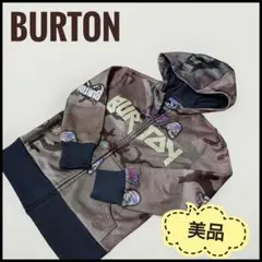 Burton　バートン　フルジップ　パーカー キッズ　XS　美品