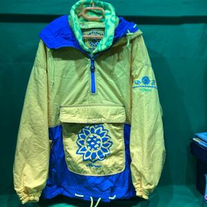 【中古品/古着】Ellesseスキー/スノボ ウエア ひまわり柄　胸囲85 身長160サイズです(子供用かと思います)