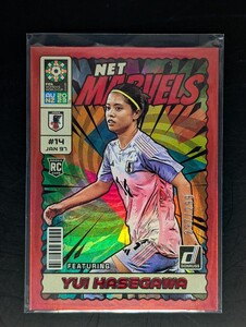 299枚限定 長谷川唯 ルーキー インサート なでしこ Panini Donruss Women