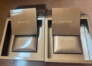 GUCCI グッチ 腕時計ケース ボックス 空箱 ウォッチケース BOX 2セット