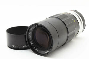 4427 【並品】 PETRI C.C AUTO 135mm F3.8 for Petri MF単焦点レンズ 1107