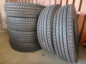 L982 2023年製 約8.5-9分山 送料無料【205/85R16 117/115】ダンロップ LT03M スタッドレス 6本