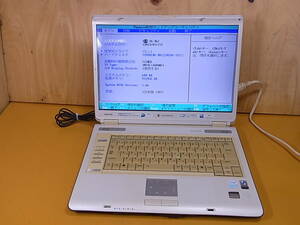 □Bd/976☆東芝 TOSHIBA☆15.4型ノートパソコン dynabook TX/960LS☆PATX960LS☆メモリ1GB☆ジャンク