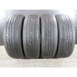 ダンロップ EC202 185/65R15 4本SET◎2021年製8分山オンロード◎中古 4本に若干の片減り等あり◎旭川手渡し可◎アクア等に