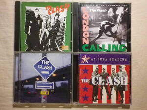 『The Clash アルバム4枚セット』(The Clash,London Calling,From Here To Eternity Live,Live At Shea Stadium,Punk,Ska,UK)