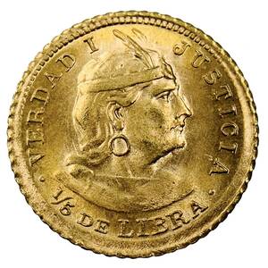 ペルー インディアン座像 金貨 1966年 1.45g 22金 イエローゴールド コレクション アンティークコイン Gold