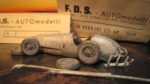 超稀少 F.D.S. AUTO modelli 1/43 ホワイトメタル キット フェラーリ　ferrari 125 GP 1949 ヴィンテージ 