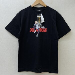 エクストララージ 101222011060 東京リベンジャーズ マイキー プリント クルーネック Tシャツ Tシャツ S 黒 / ブラック