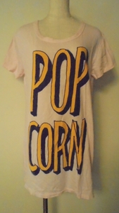 RNA ロングＴシャツ デカロゴ ポップコーン POPCORN