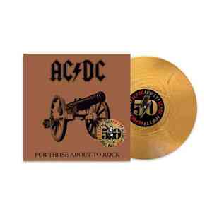 【新品】 AC/DC エーシー・ディーシー / FOR THOSE ABOUT TO ROCK (WE SALUTE YOU) (GOLD VINYL) (輸入LP)