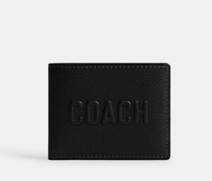 2025ss　【直営】　COACH Slim Billfold Wallet With Coach Graphic 　CZ062　LAから最新本物をお届け!!