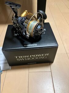 シマノ ツインパワー　15 SW14000XG オーバーホール済　 SHIMANO リール