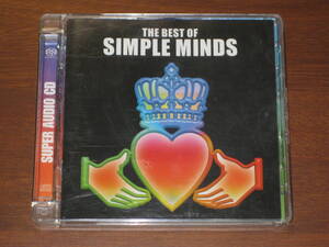 SIMPLE MINDS シンプル・マインズ/ THE BEST OF ~ 2001年発売 Virgin社 Hybrid SACD 2枚組 輸入盤