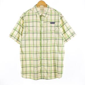 古着 コロンビア Columbia PFG チェック柄 半袖 フィッシングシャツ メンズXL /eaa327706 ss2501_10