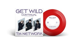 【新品・アナログレコード・MHKL-91】TM NETWORK / GET WILD CONTINUAL / 7インチ1枚組 / カラーヴァイナル