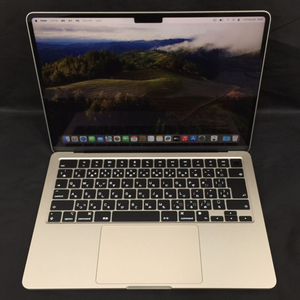 1円 美品 Apple MacBook Air 13インチ ノートPC MLY13J/A M2 8GB 256GB Sonoma 14.5