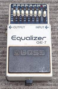 YI キ10-7 BOSS GE-7 Graphic Equalizer 7バンド・イコライザー