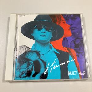 【21-M2】貴重なCDです！　MULTI MAX 　HUMAN チャゲ＆飛鳥のチャゲがいます！