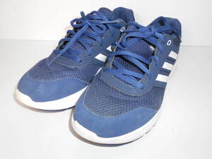 51◆adidas DURAMO LITE 2.0 ランニングシューズ◆アディダス デュラモ ライト 20 サイズUS:7.5 (25.5cm) ネイビー/ホワイト ランシュー 6I