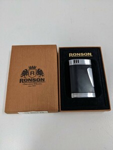 1円スタート!ヴィンテージ ライター RONSON　ロンソン 1985年 スーパーコメット (作動確認済) Vintage lighter
