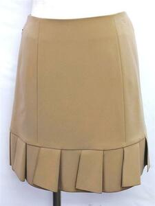 フォクシー　FOXEY　ラペルスカートひざ丈　サイズ40　27899　ベージュ茶系　ファッション　女性　レディース