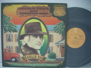 ■LP　チャーリー・リッチ / ニュー・グレイテスト・ヒット CHARLIE RICH NEW GREATEST HITS カントリー