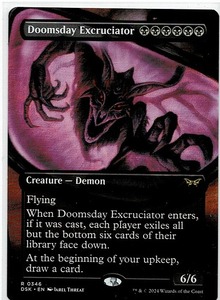 MTG/ダスクモーン：戦慄の館/終末の加虐者/Doomsday Excruciator(英)◇フルアート