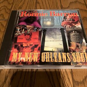 ロニーバロン RONNIE BARRON MY NEW ORLEANS SOUL 激レア　名盤　ニューオリンズ　ガンボ　スワンプ　廃盤　CD ４枚まで同梱発送可能　