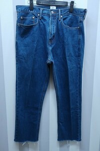 3-5419/GAP×ami カットオフテーパードデニム ギャップ アミ アレクサンドルマテュッシ