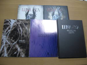 【写真集2冊＋ツアーパンフ3冊】河村隆一　LUNA SEA　ZOEゾイ上下巻＋1993～91/2007