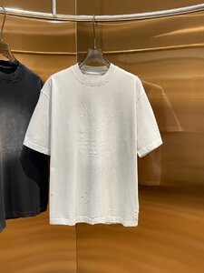 Maison Margiela マルタンマルジェラ　メンズ　Tシャツ　半袖　数字ロゴ　丸首　男女兼用　S-XL　サイズ選択可能　MM6