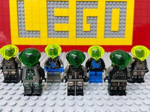 ☆インセクトイド☆ レゴ　ミニフィグ　宇宙人　サイボーグ　ロボット　( LEGO 人形 マーズ 宇宙シリーズ　C60321