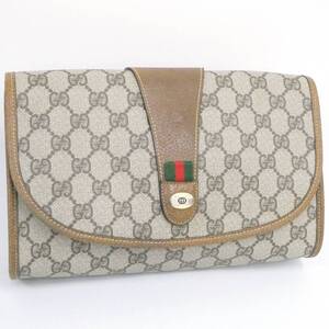 グッチ Gucci 014.122.6052 シェリーライン クラッチバッグ ポーチ オールドグッチ ブランド Kキ32