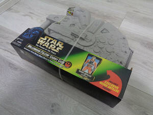 スターウォーズ ミレニアム・ファルコン号 キャリー・ケース 1997年 power of the force ケナー ハズブロ 新品 未開封 レア!