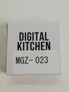 DIGITAL KITCHEN TIMER デジタルキッチンタイマー シンプル操作　１秒から最大99分59秒までカウント可能　説明書付き