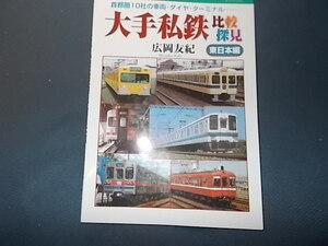 CANブックス　大手私鉄比較探見　東日本編