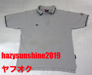 カンタベリー CANTERBURY ポロシャツ POLO SHIRT サイズ SIZE LA グレー