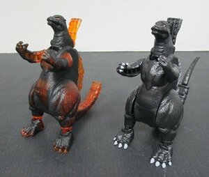 ■【現状】ゴジラエッグ 　ゴジラ＆ バーニングゴジラ　2点セット　BANDAI