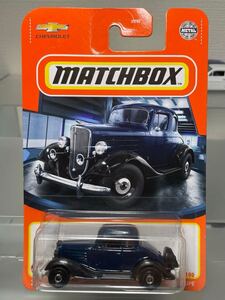 MATCHBOX B 1934 CHEVY MASTER COUPE シボレー マスター クーペ