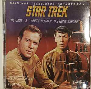 ♪スタートレック/Star Trek/サントラ盤/The Cage/ザ・ケイジ/Where No Man Has Gone Before/光るめだま/アレキサンダー・カレック